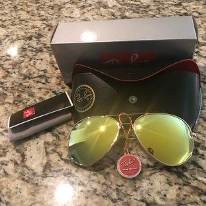 Ray-Ban aviator sunglasses